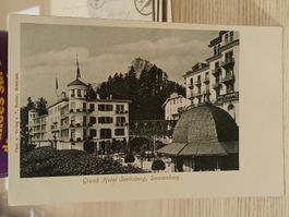 Alte PK / Grand Hotel Seelisberg - Sonnenberg ca. 1920