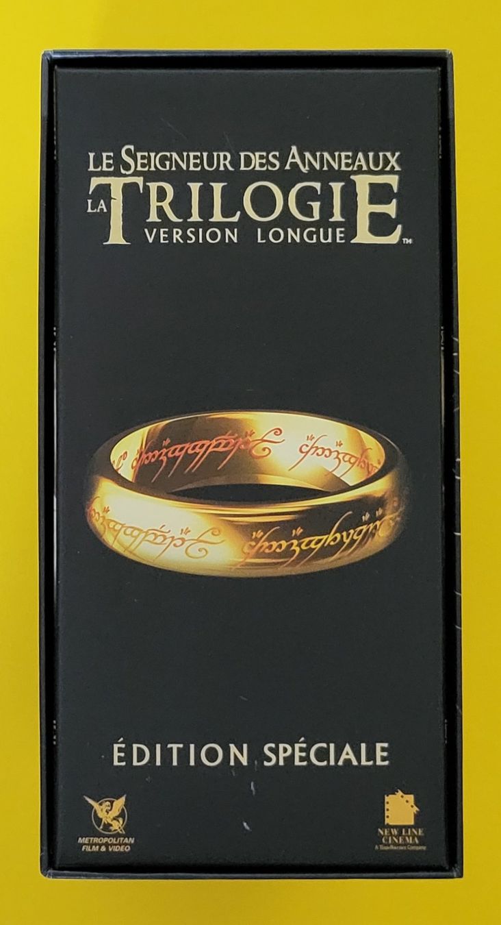 Tutti i DVDs: LE SEIGNEUR DES ANNEAUX - Trilogie version longue BLU-RAY – Usato da Pully venduto da Stewoui