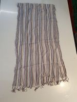 Baumwollschaal gestreift 160 x 35