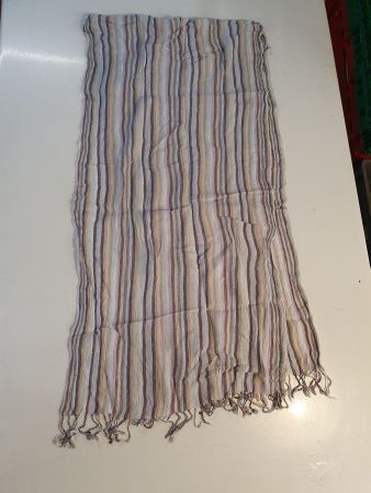 Baumwollschaal gestreift 160 x 35