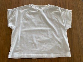 Peserico- weisses T-Shirt (Gr. 40)