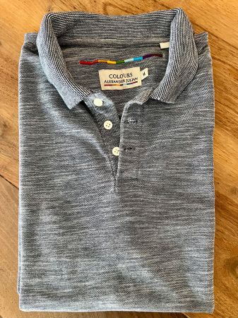 Colours by Alexander Julian Polo Shirt M Grau - Topzustand