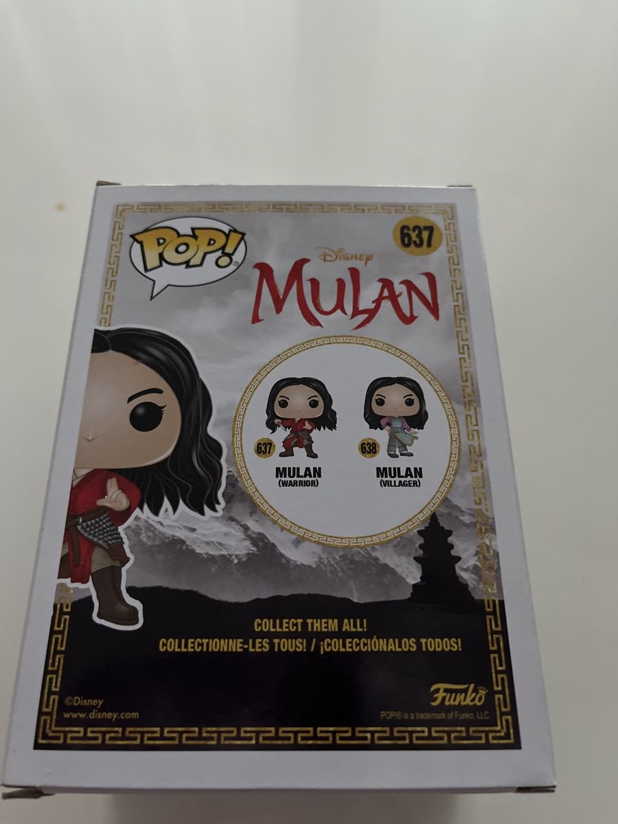 Funko Statuette: Funko pop Disney Mulan 637 – Usato da Yverdon-les-Bains venduto da vin_95zk 2