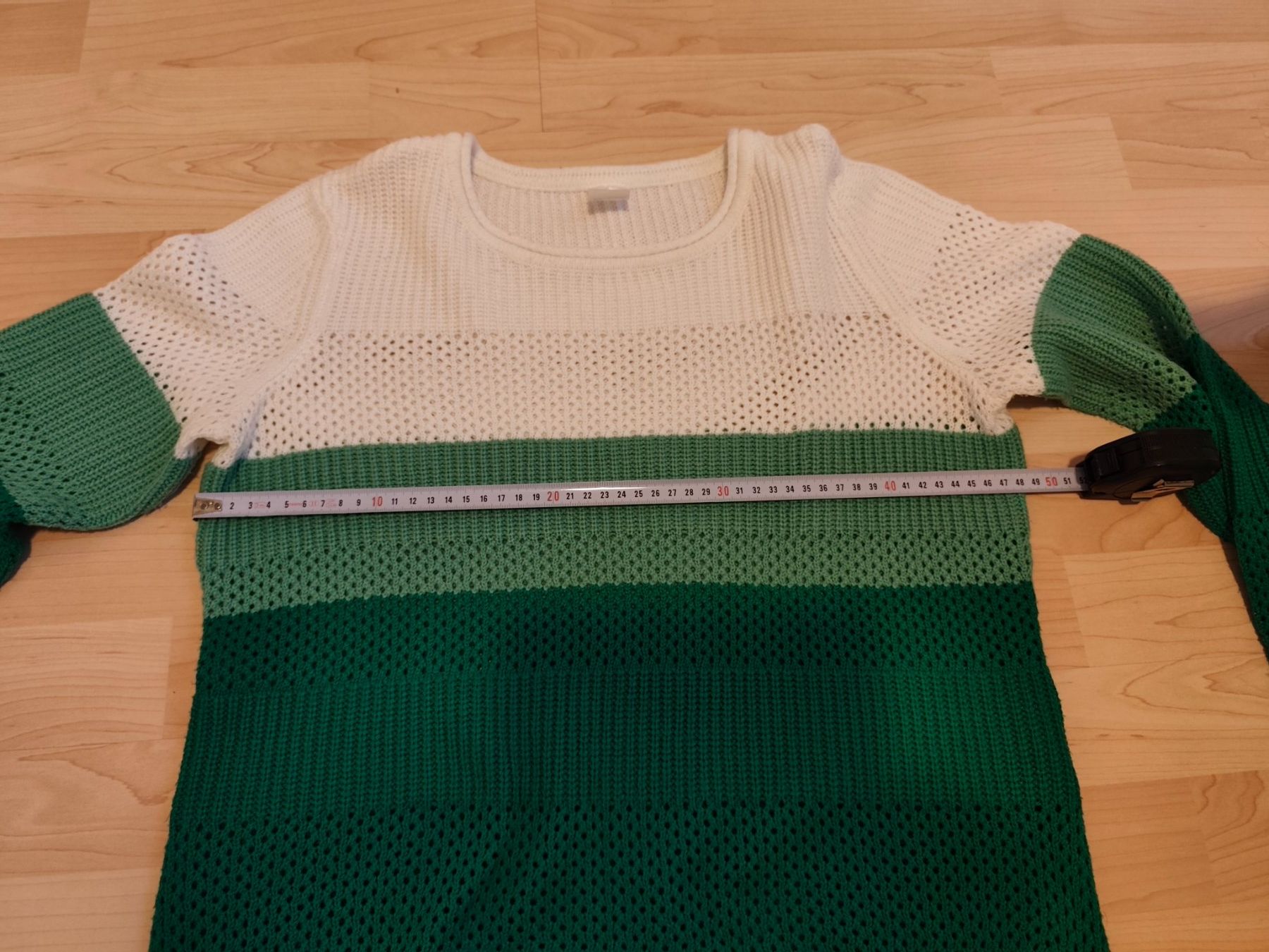 Maglioni & Felpe: Pullover, Grün/Weiss, Grösse 38, Top! – Usato da Eschenbach LU venduto da Orchi 1