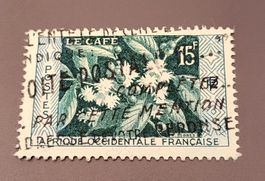 Französische-Westafrika alte briefmarke
