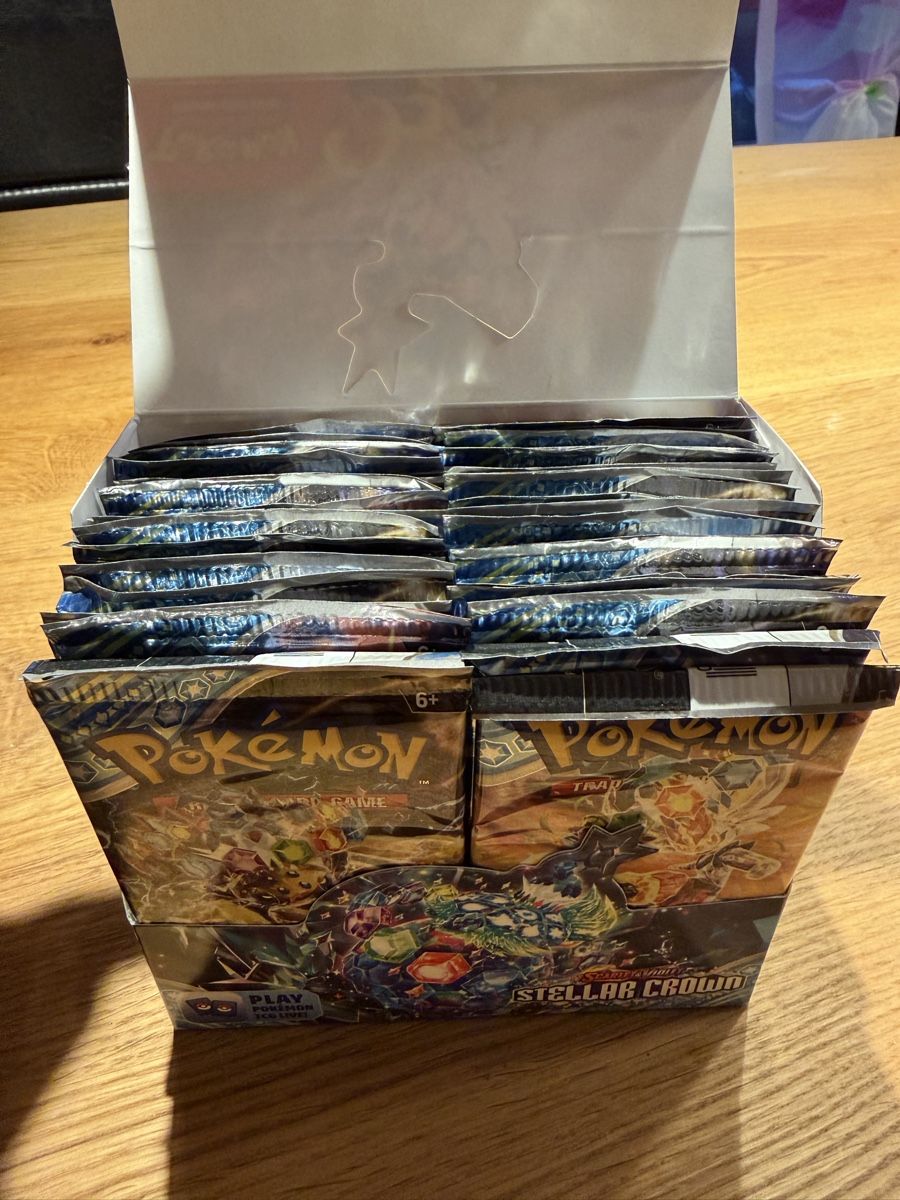 Pokémon Sammelbilder & Trading cards: Pokémon Stellar Crown Booster Box Display English  – Neu (gemäss Beschreibung) aus Kaltbrunn von dav_vqr9 4