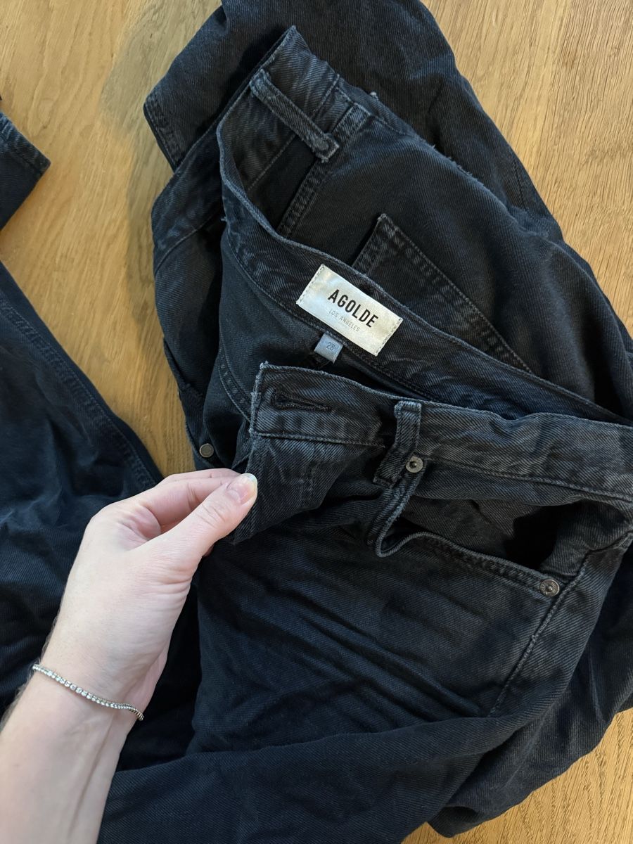 Agolde Jeans: Black Denim Agolde Jeans – Usato da Bottmingen venduto da Itsclaire 2