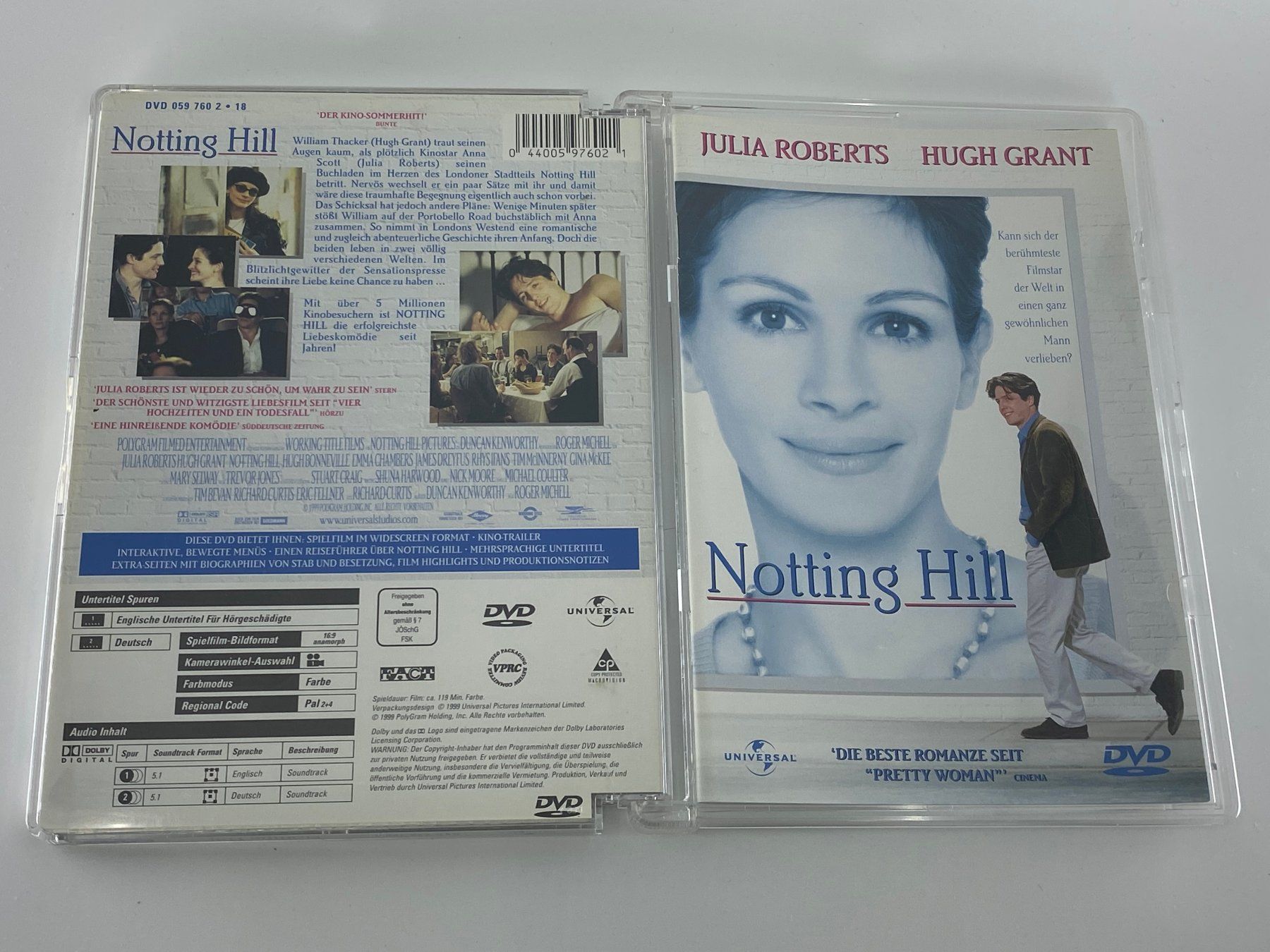 Tutti i DVDs: DVD -  Notting Hill – Usato da Langwiesen venduto da Restposten-24