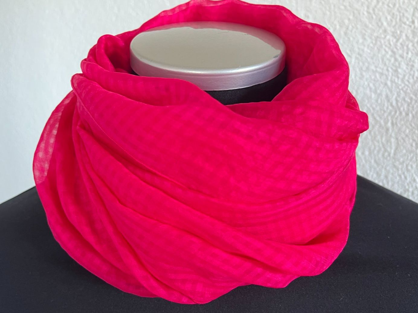 Colora Foulard & Sciarpe: Colora Schal, 100% Seide, Pink, NEU – Nuovo e nell'imballaggio originale da Worb venduto da farben20zauber