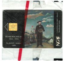Telefonkarte Tschechien Henri Rousseau originalverpackt