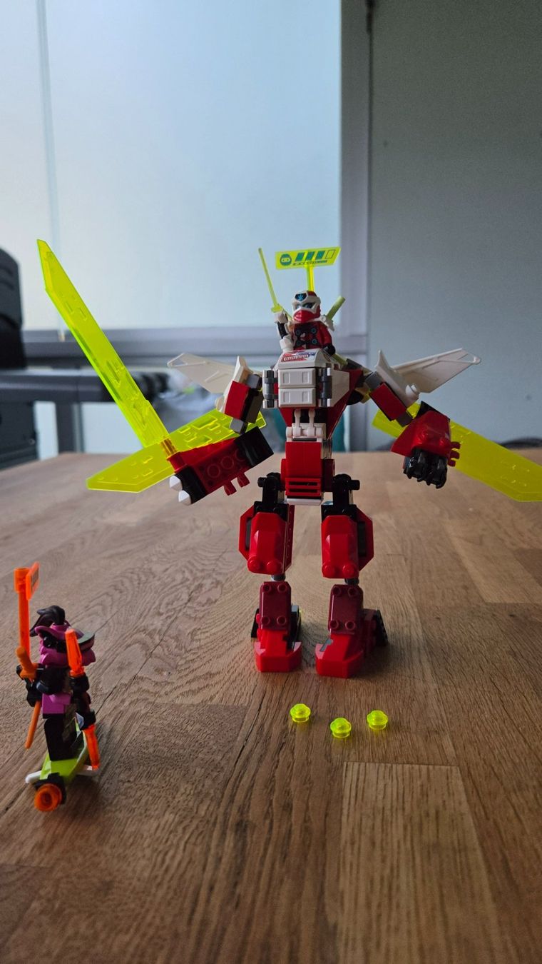 Lego Kit di costruzioni: Lego 71707 Ninjago Kais`Mech Jet – Usato da Thun venduto da Reda68 3