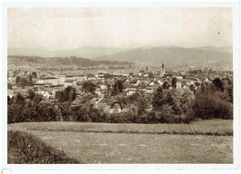 Zofingen vom Heiternplatz aus 1945