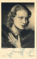 Hilde Seipp 1909-99 Autogramm signiert Vintage Foto 9x14cm