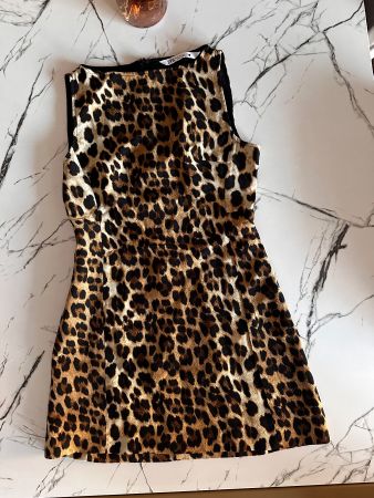 Kleid Zara Leopardenmuster Grösse S
