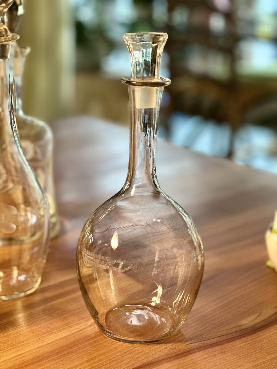 Caraffe: Glaskaraffe für Whisky – Usato da Ebnat-Kappel venduto da BoutiqueBijoux