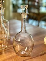 Glaskaraffe für Whisky