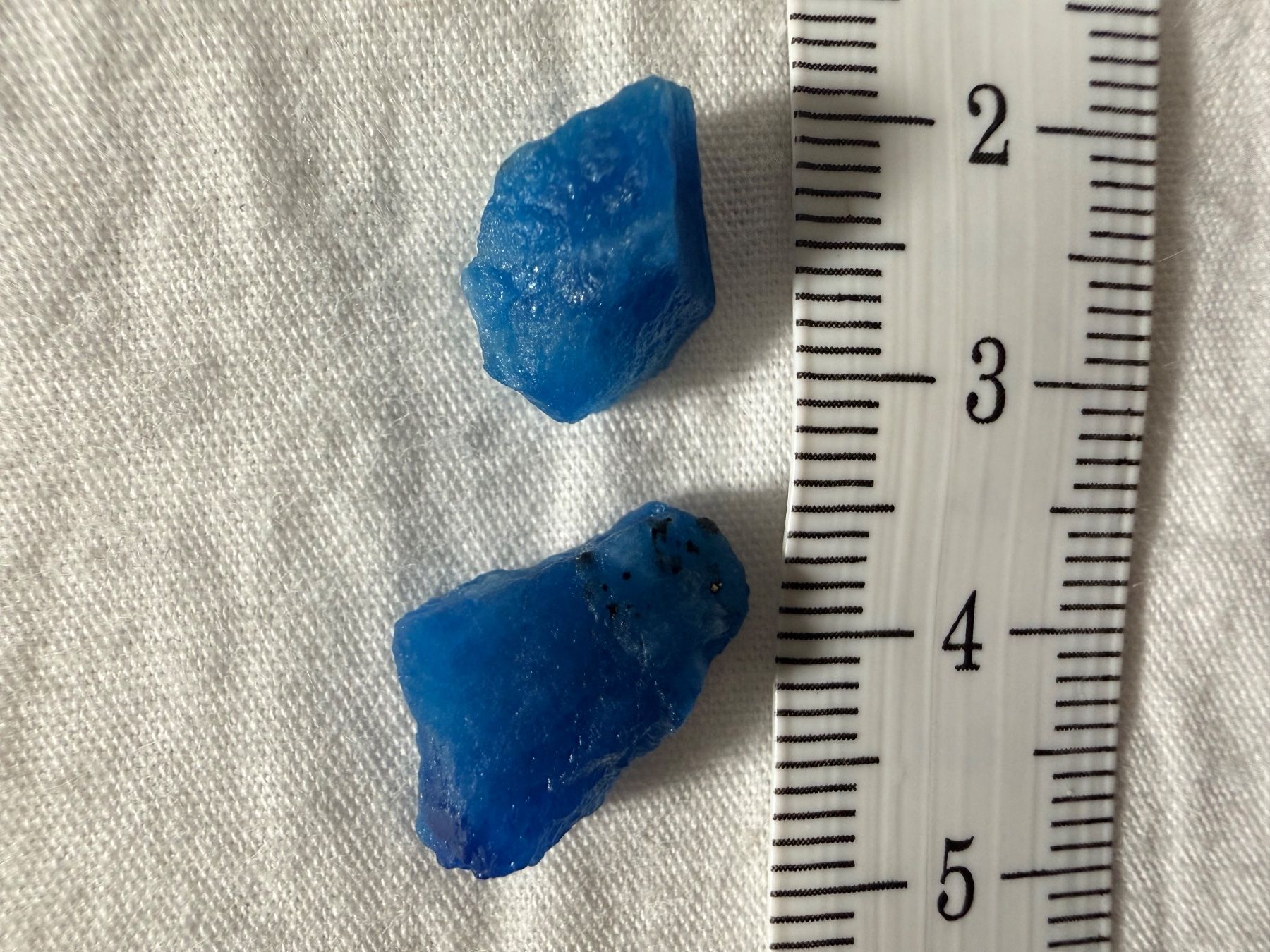 Mineralien & Heilsteine: Haüyn 2Stk 10.5ct – Neu (gemäss Beschreibung) aus Oberhof von RealStone 2