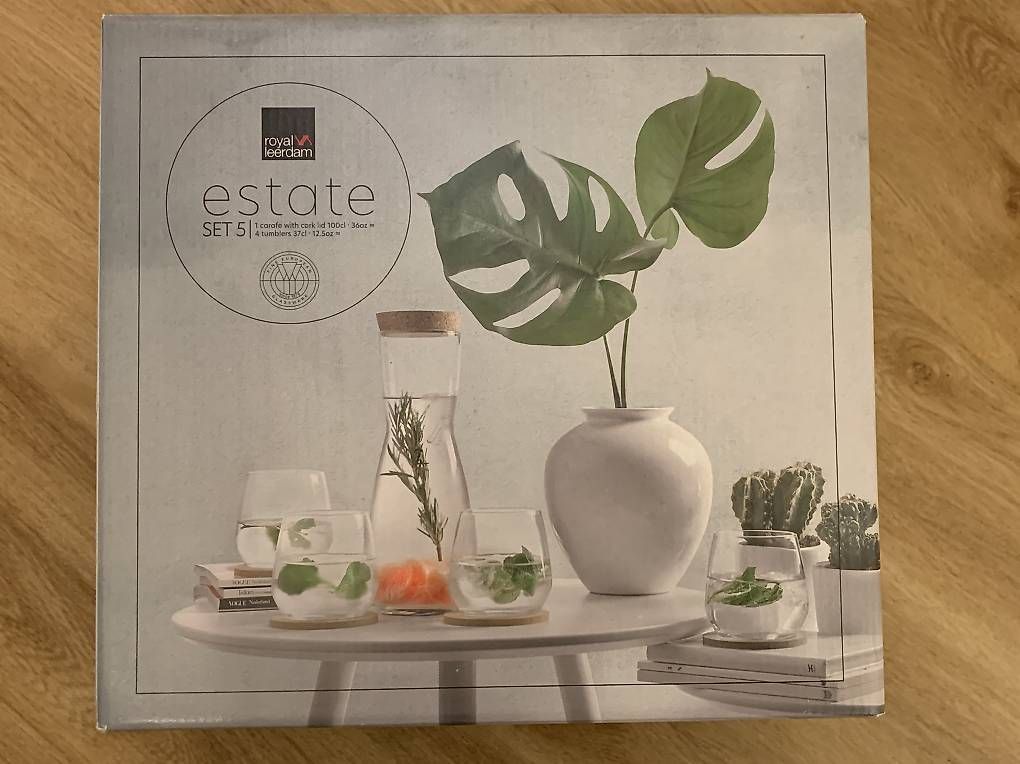 Caraffe: Karaffe & 4 Gläser – Nuovo e nell'imballaggio originale da Günsberg venduto da AlphaCharlieBravo 1