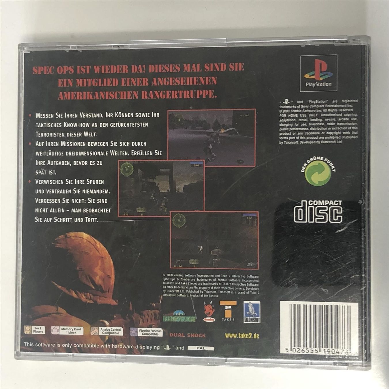 Giochi: SpecOps Ranger Elite PS1 – Usato da Mollis venduto da GamingCorner 2