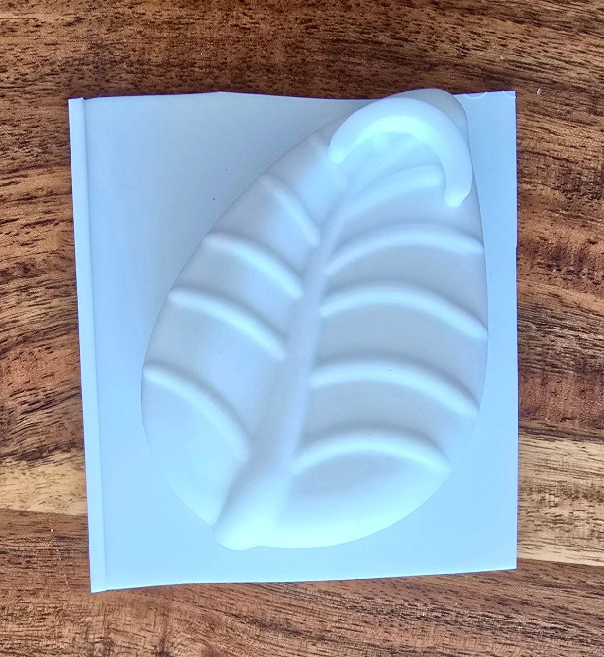 Teglie da forno: Seifen-Kerzen Silikonform Blatt / Mold – Nuovo e nell'imballaggio originale da Zürich venduto da amysmith 1