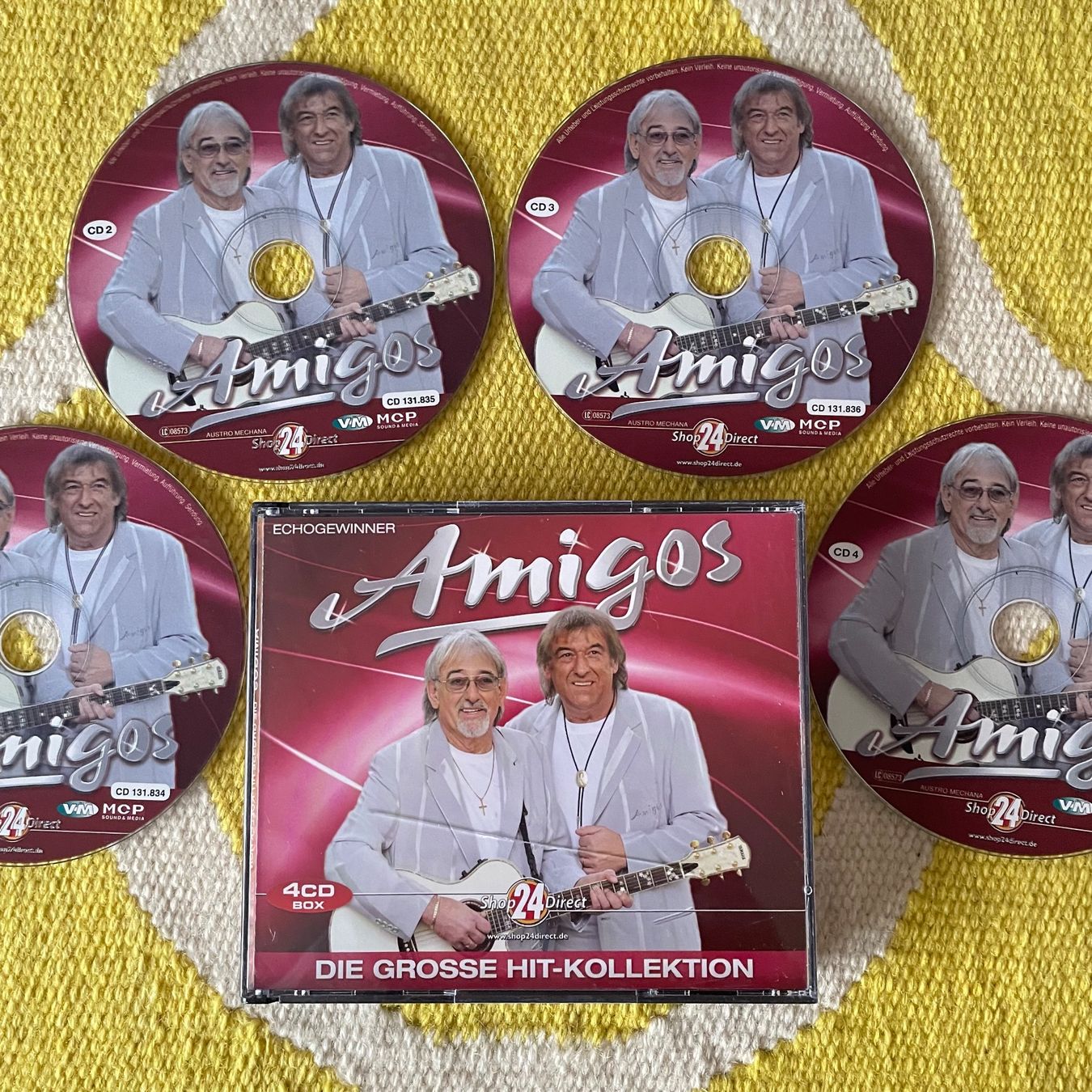 CD: AMIGOS-4CD BOX SET GROSSE HIT-KOLLEKTION – Usato da Rorschacherberg venduto da CD-Roli