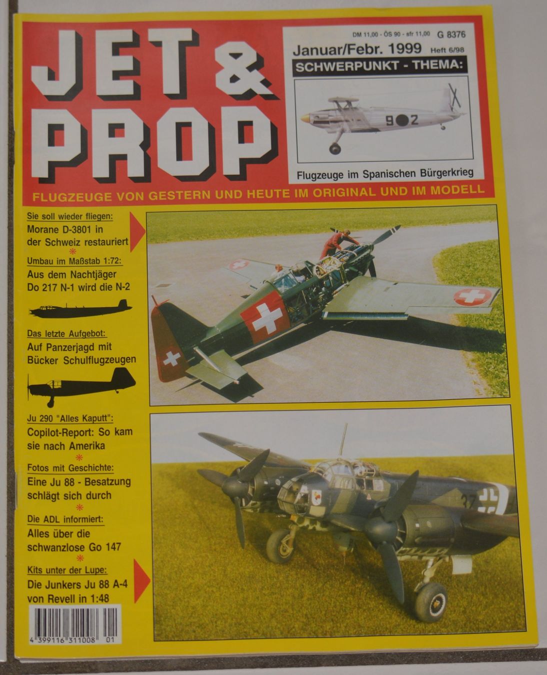 Riviste & Magazine: Jet&Prop Nr. Januar-Februar 1999 – Usato da Basel venduto da Dogana