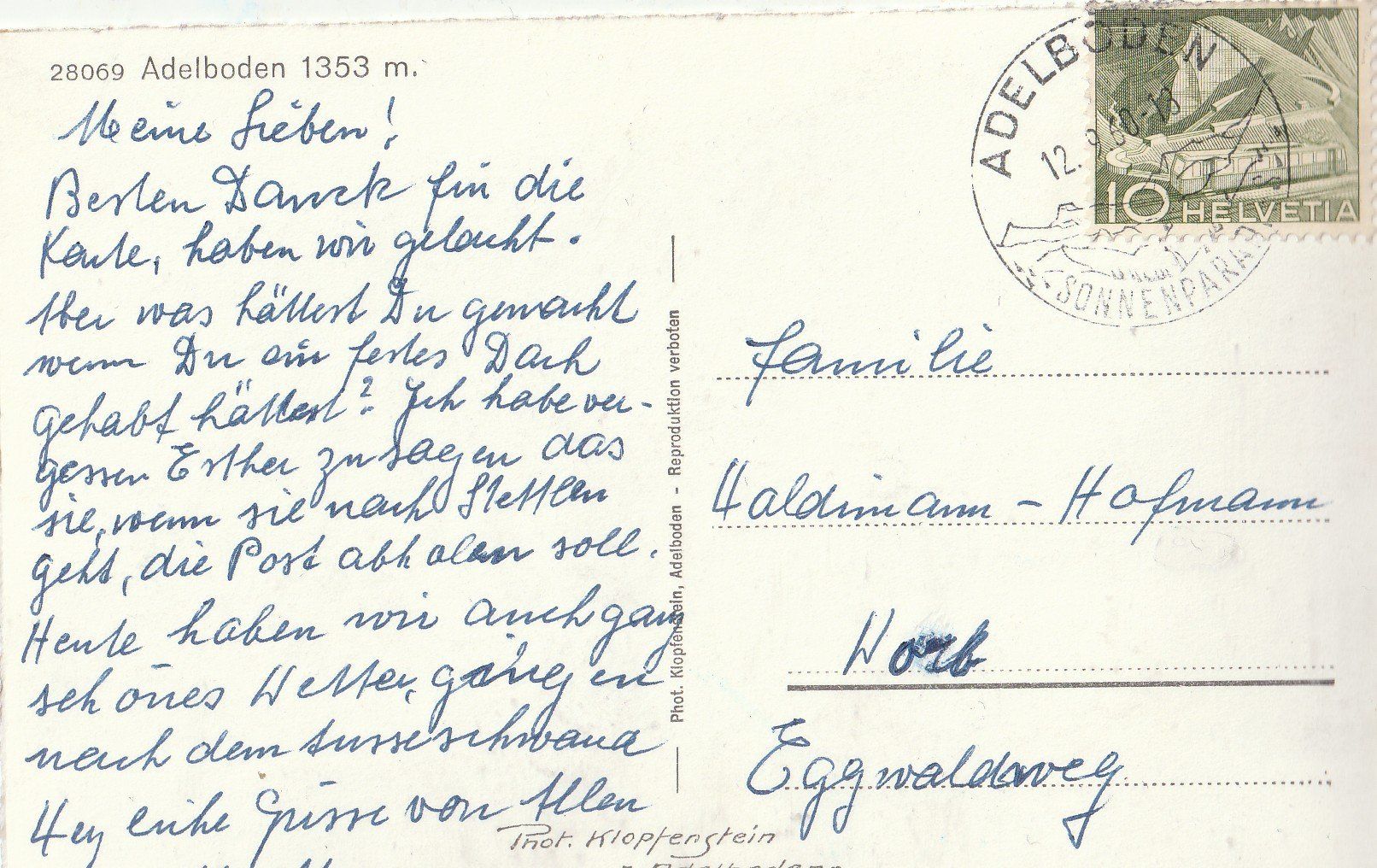 Cartoline postali: Grimsel Passstrasse – Usato da Lumbrein venduto da made02 1