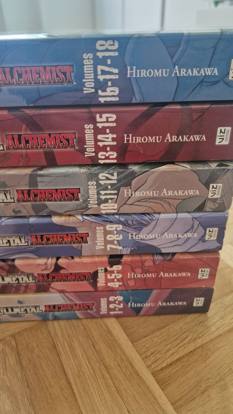 Fumetti: Manga "Fullmetal Alchemist" 1-18 – Usato da Zürich venduto da Kaname_Madoka 1