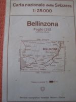 Landeskarte der Schweiz Bellinzona