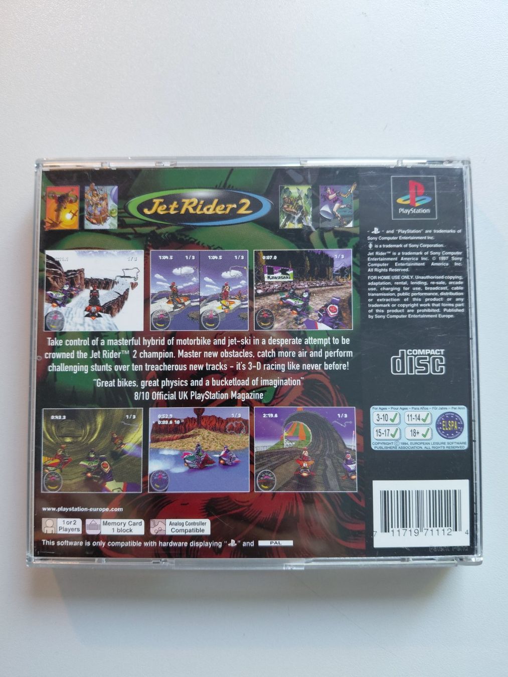 Giochi: Jet Rider 2 (PAL), PS 1 / PSX – Usato da Uezwil venduto da -Retrogames- 1