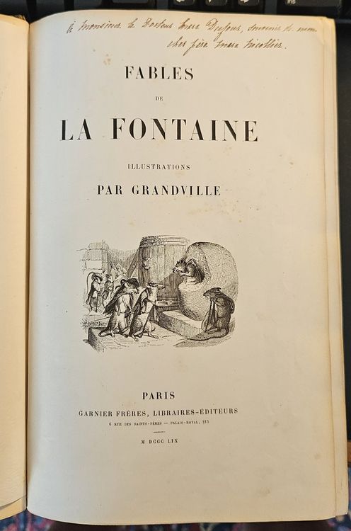 Libri: Fables de Lafontaine - Gesammelte Werke mit Illustrationen – Usato da Adliswil venduto da Micoculier 2