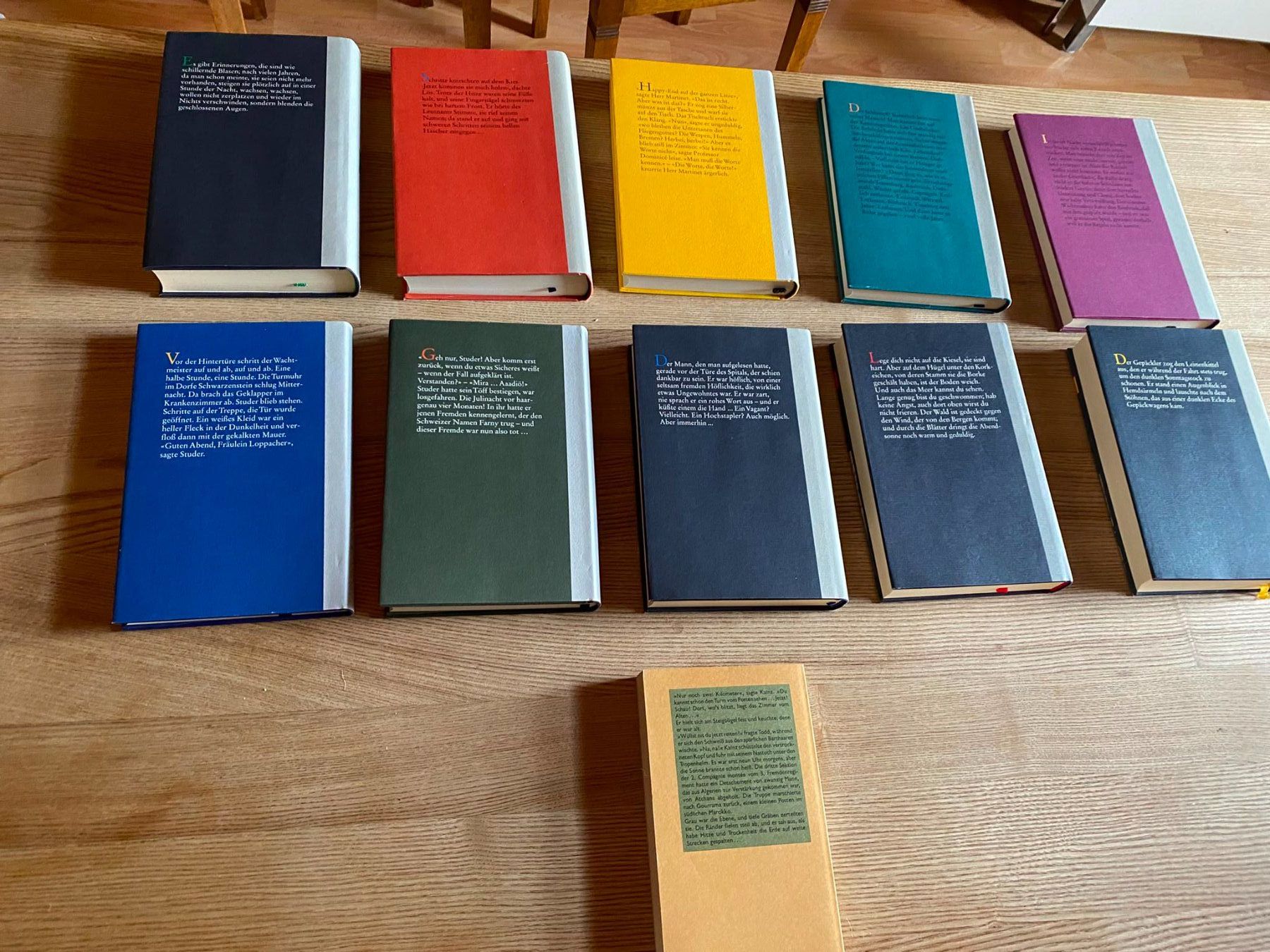 Libri: 11 Bücher von Friedrich Glauser – Usato da Röschenz venduto da Tashroal 1