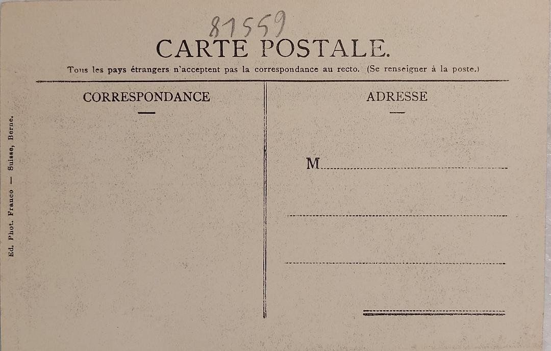 Cartoline postali: ZERMATT - Chalet – Usato da Delémont venduto da Domdom1 1