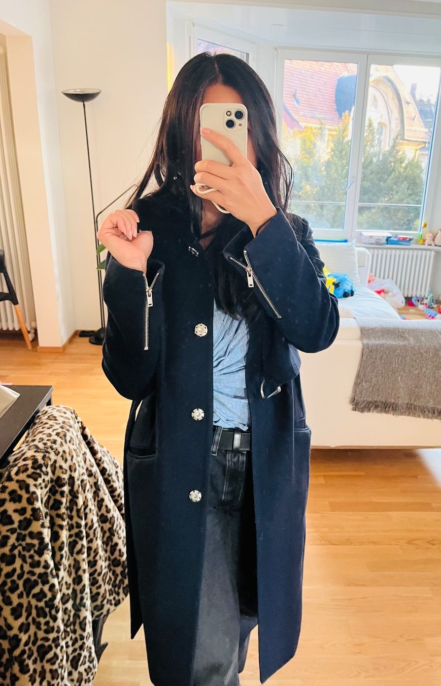 Asos Mäntel: Asos wool jacket navy size S – Gebraucht aus Zürich von mai_bwh6 3