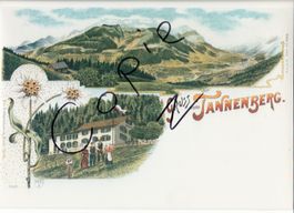 Gruss vom Tannenberg - (um 1900)