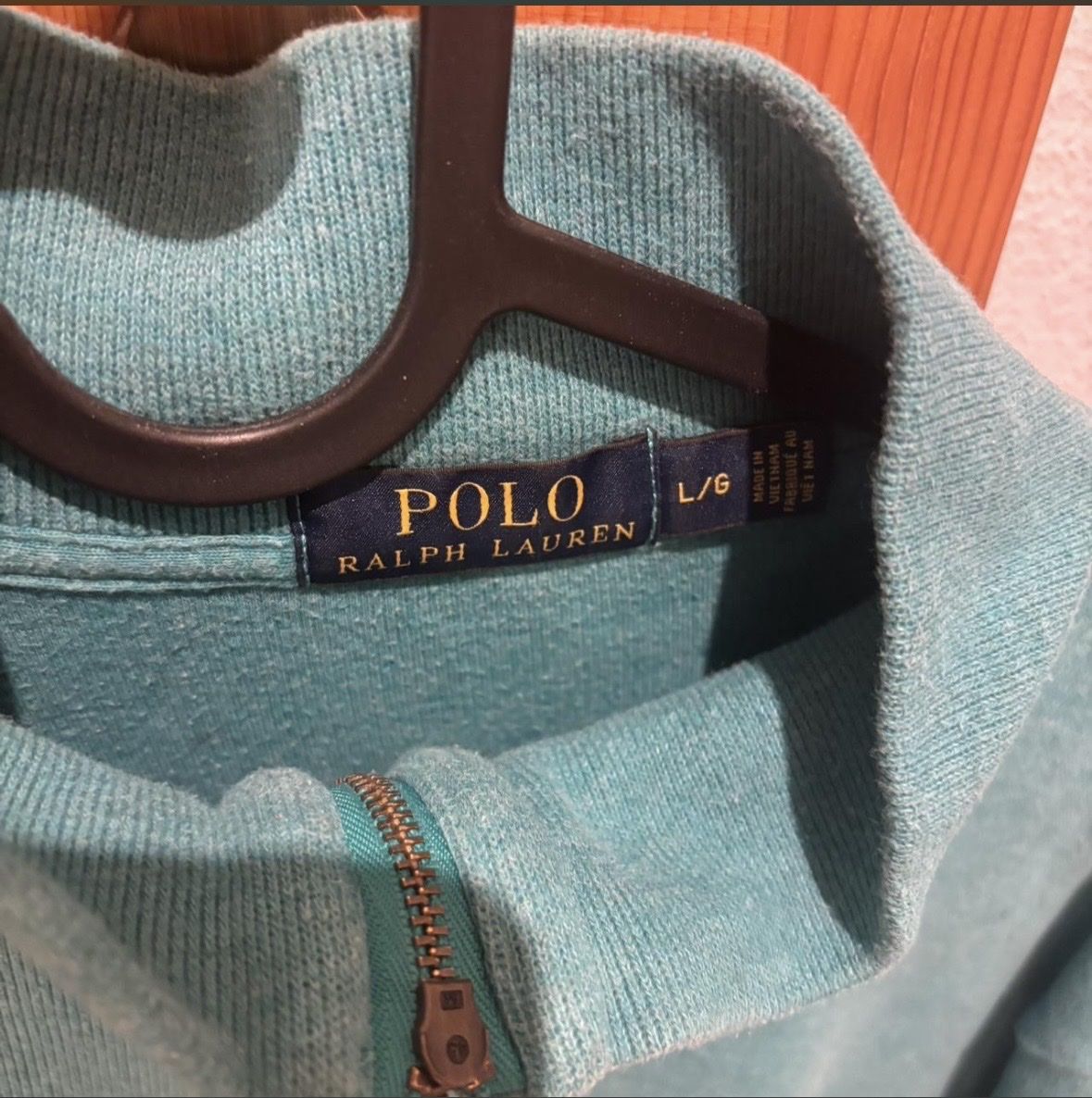 Ralph Lauren Pulls & Sweat-shirts: Pull demi-zip Polo Ralph Lauren, vert, taille L – D'occasion à Pully par leo_8hsc 1