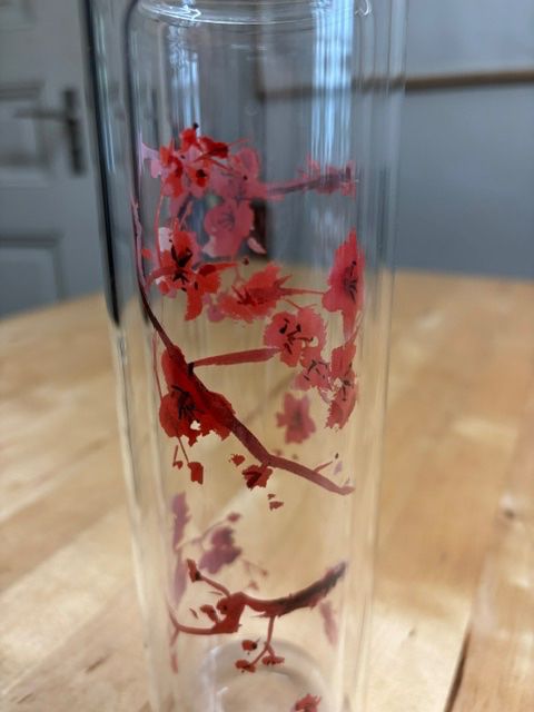Borracce & Thermos: Tee-Thermosflasche FLOWTEA, Cherry Blossom, Made by Eigenart – Usato da Basel venduto da romaz61 7
