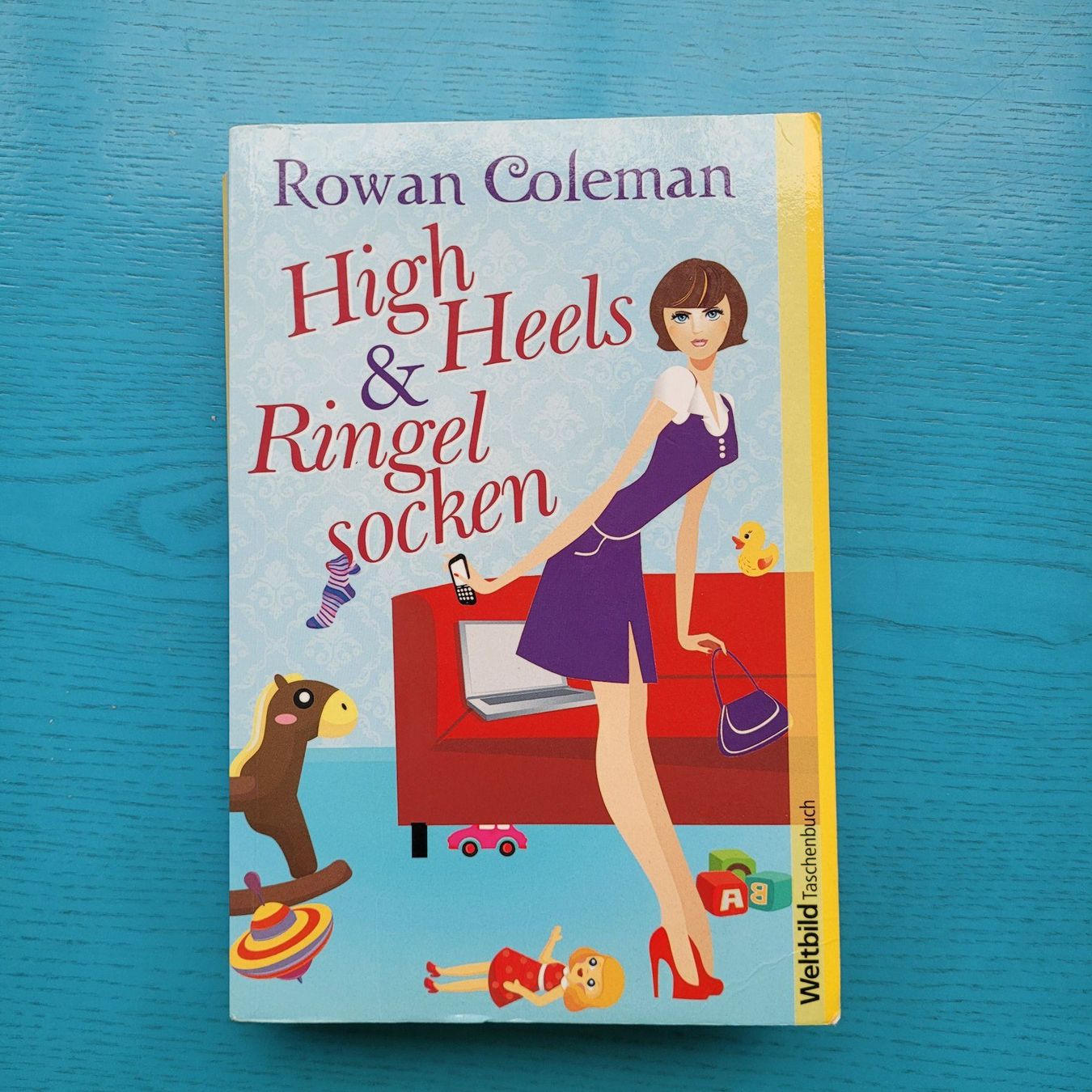 Libri: Rowan Coleman- High Heels & Ringelsocken – Usato da SCHÜBELBACH venduto da CoKaHa