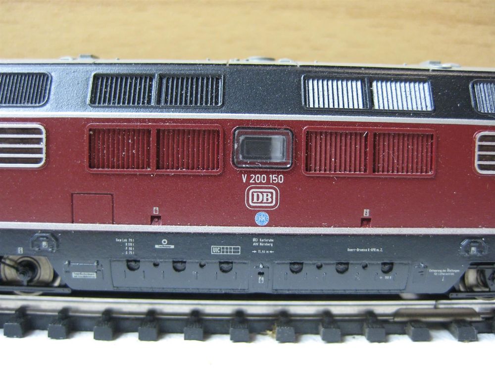 MiniTrix 16227 Diesellok BR V200 DB - Digital Sound Modell Spur N