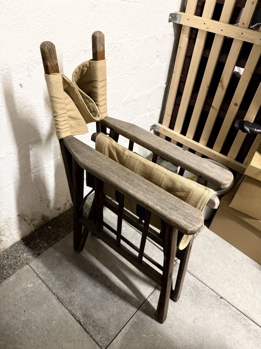 Poltrone: Fauteuil pliant toile bois – Usato da Kloten venduto da Mumiiin 9