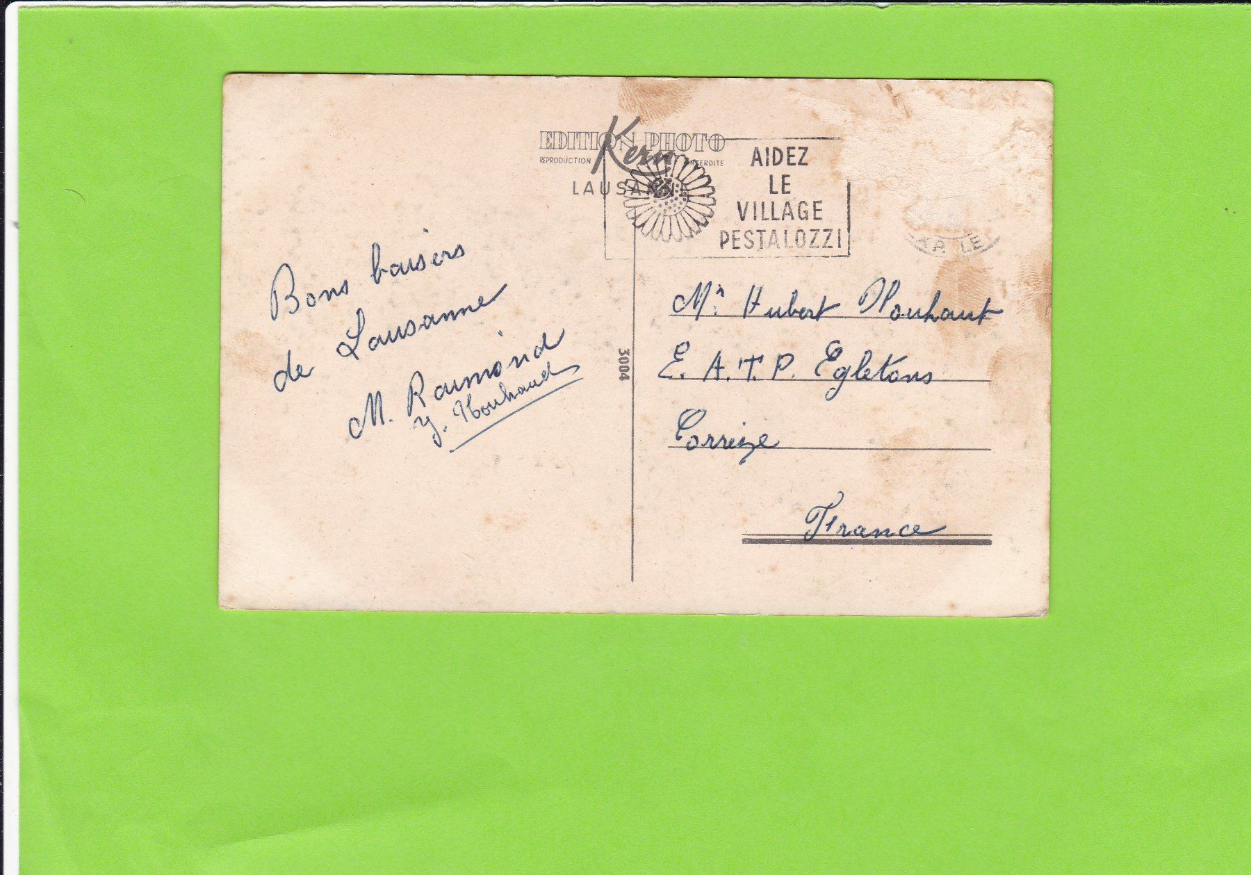 Cartoline postali: Chillon – Usato da St. Peterzell venduto da neckertal 1