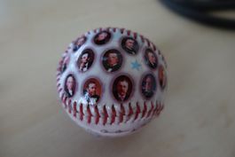 Baseball mit 26 US-Präsidenten (Bild & Unterschrift) - NEU