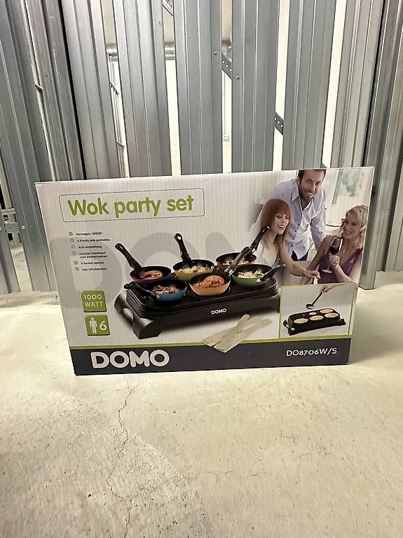 Elettrodomestici da cucina: Domo Wok Party-Set – Usato da Rothrist venduto da California_14