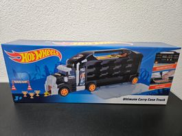 Neu - Hot Wheels - Ultimate Carry Case Truck (für 24 Autos)