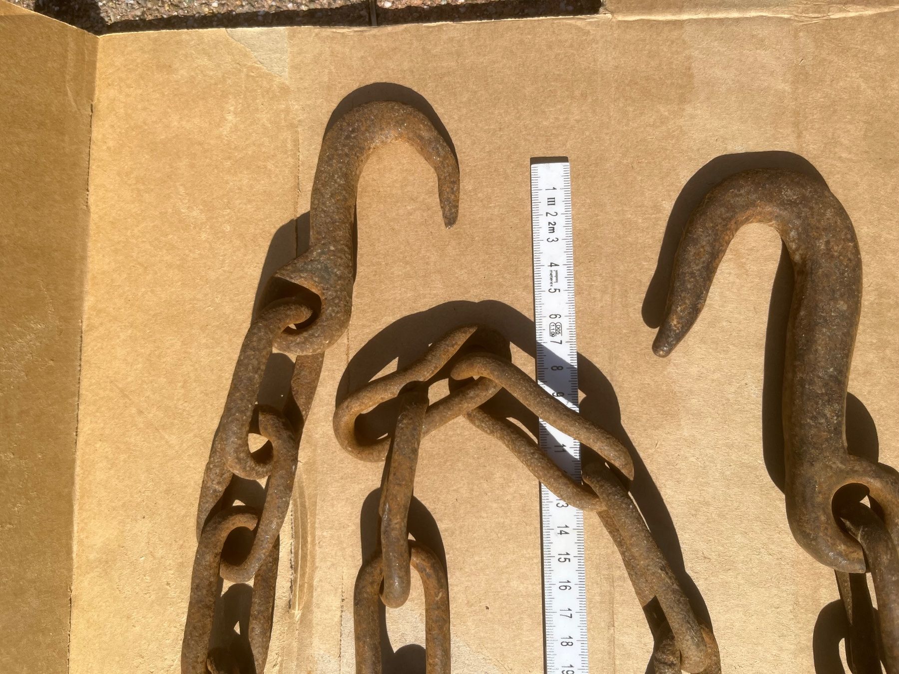 Ketten: Alte, Handgeschmiedete Kette – Gebraucht aus Magden von Hornet2 4