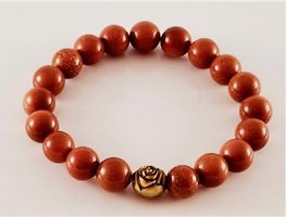 Goldfluss-Armband Brown Goldstone Heilsteine/Natursteine