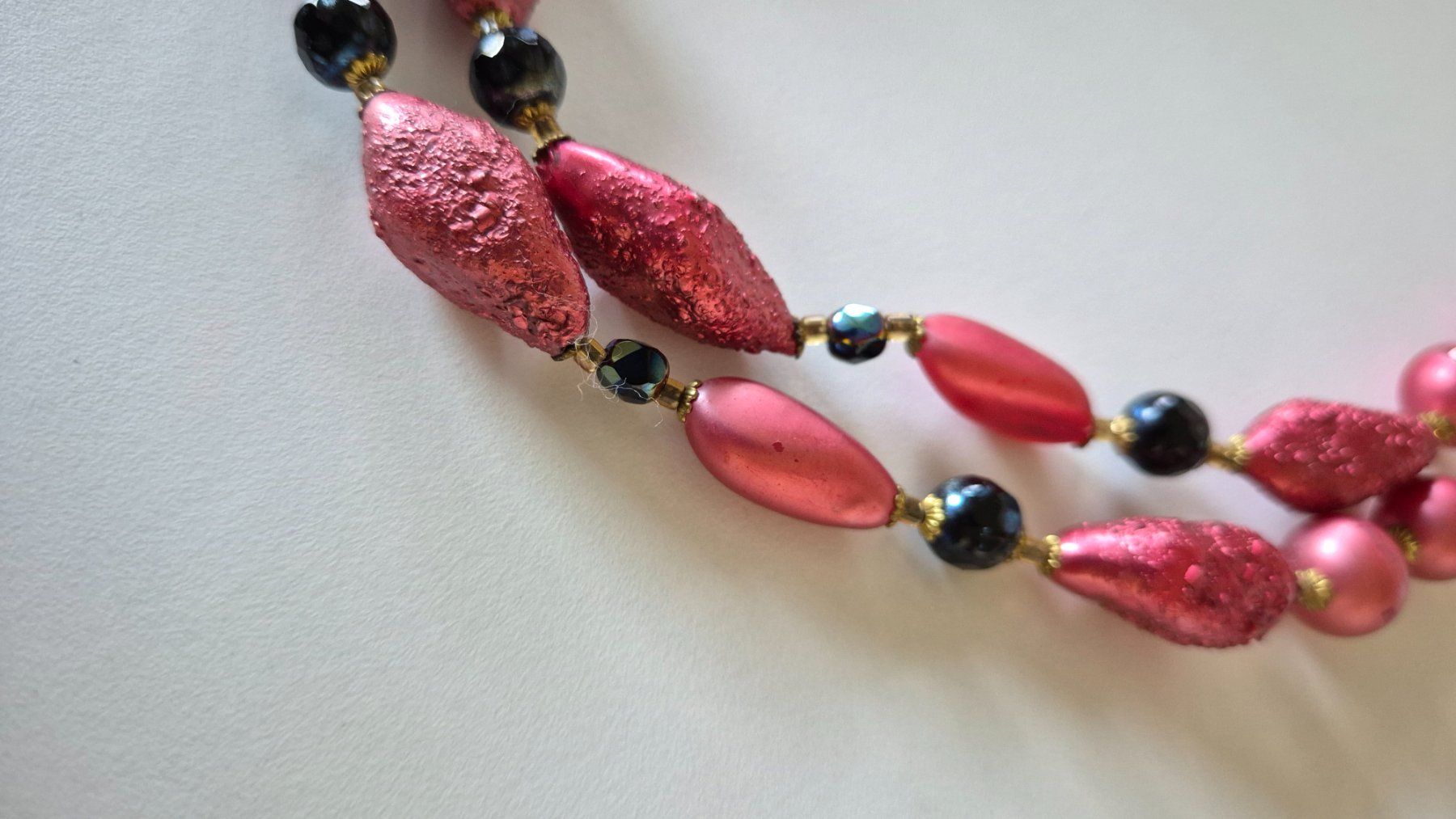 Colliers: Vintage Collier 2-reihig, 1950-1960 – D'occasion à Illnau par Bab58blau 1