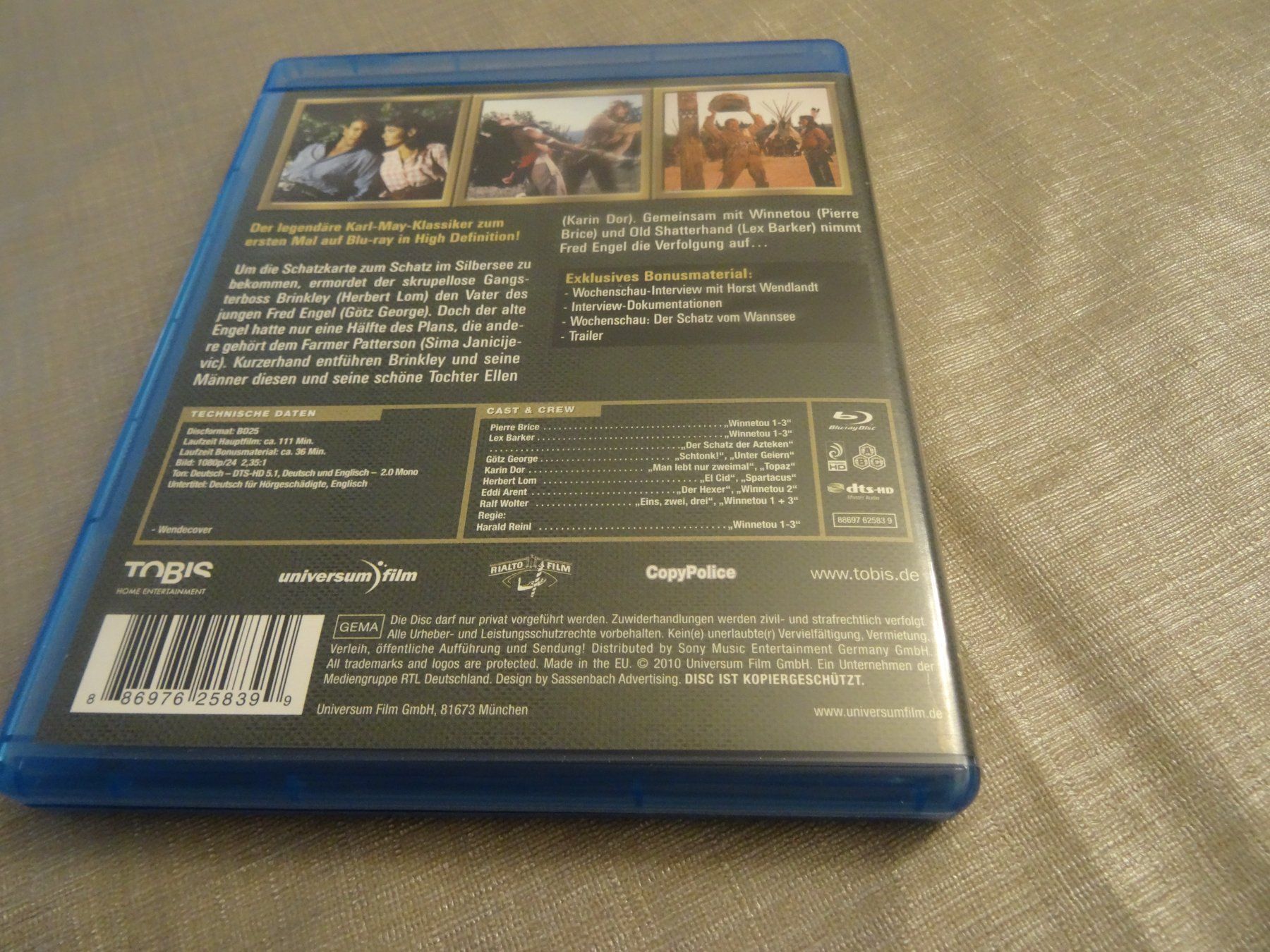 Tutti i DVDs: Karl May - Der Schatz im Silbersee - BluRay – Usato da Olten venduto da Disc-Verkauf 2