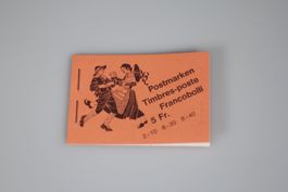 Komplettes Schweizer Briefmarkenheft Feste & Bräuche #32