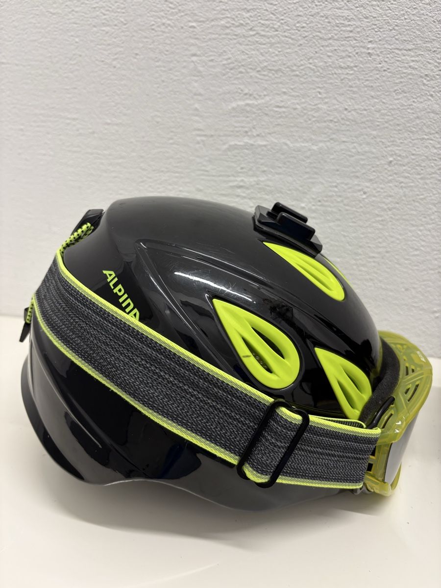 Helme: Skihelm Alpina mit Skibrille – Gebraucht aus Zug von Amedea36 5